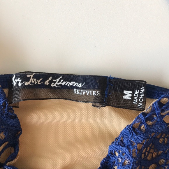 For Love & Lemons Skivvies lace bra NEVER WORN - Picture 3 of 4